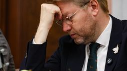 El líder de Yabloko, Nikolai Rybakov.