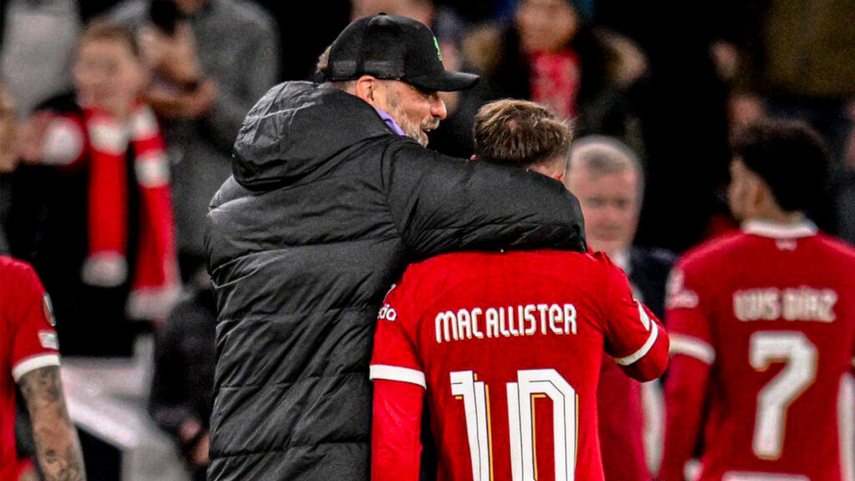Mac Allister, el niño mimado de Klopp Mac Allister, el niño mimado de Klopp