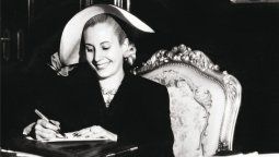 María Eva Duarte de Perón.
