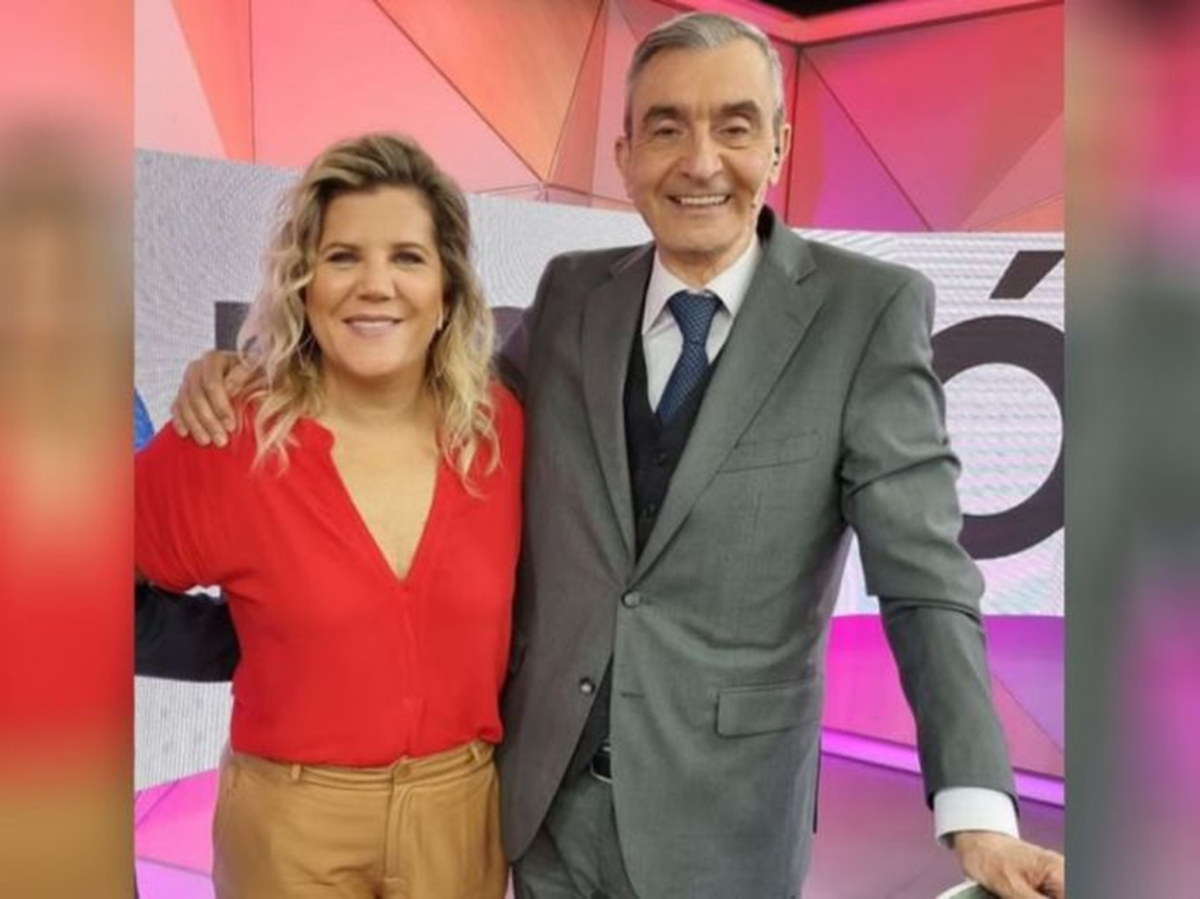 Dominique Metzger y Nelson Castro Dominique Metzger y Nelson Castro