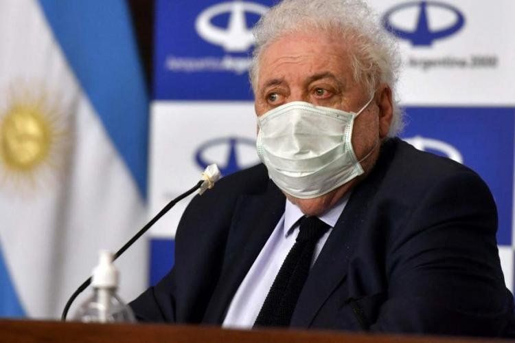 El ministro de Salud, Ginés González García