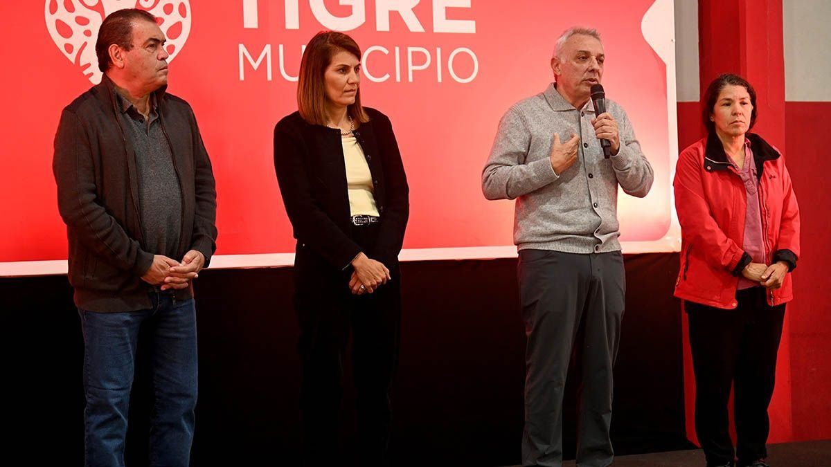 Elintendente de Tigre, Julio Zamora, expresó: “La decisión del Municipio esseguir sosteniendo las políticas sociales”.