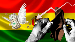Bolivia hundida en una severa crisis económica.