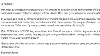 Política de medios no hay: Eduardo Roust subliminal. Política de medios no hay: Eduardo Roust subliminal.
