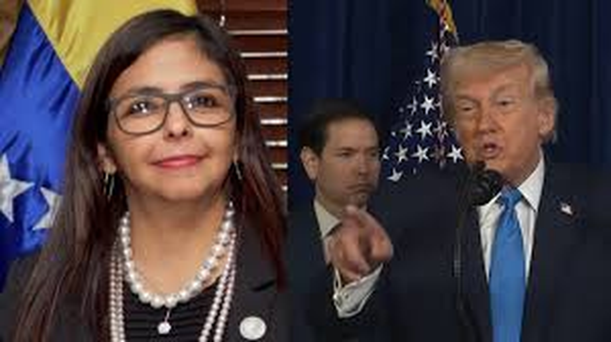 Donald Trump elige a Delcy Rodríguez como nueva líder de Venezuela y expresa que María corina Machado no es capaz de liderar Venezuela Donald Trump elige a Delcy Rodríguez como nueva líder de Venezuela y expresa que María corina Machado no es capaz de liderar Venezuela 