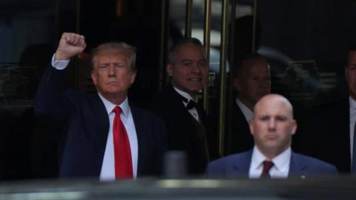 14:10 del martes 4 de abril en Torre Trump