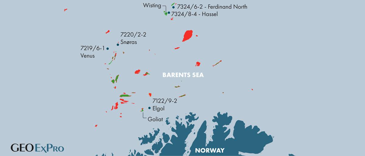 Elgor, Mar de Barents, Noruega; un fracaso. Elgor, Mar de Barents, Noruega; un fracaso.