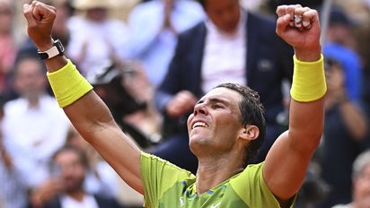 Nadal, con problemas físicos, no para de romper récords