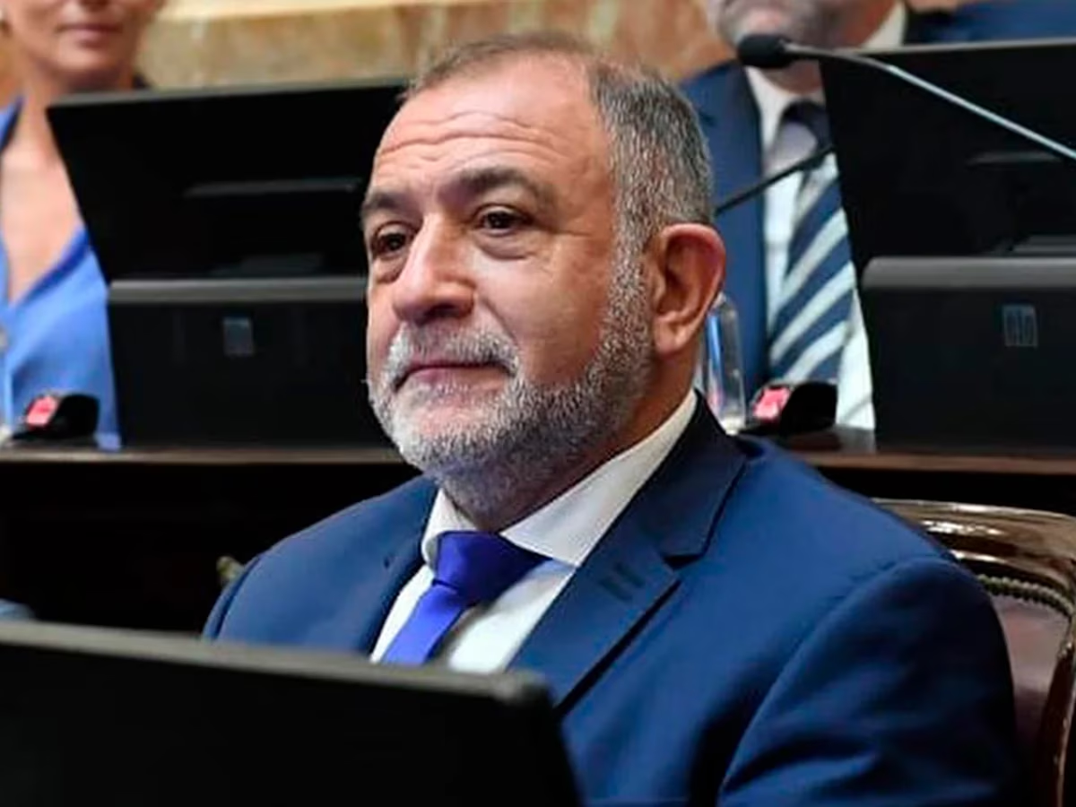 El senador Luis Juez fue el segundo invitado de Canosa. 