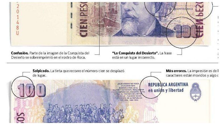 Ideas para los nuevos billetes si se expropia Ciccone