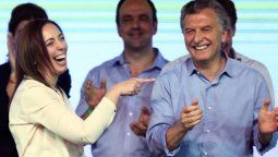 altText(Macri, en arroyo El Gato: 