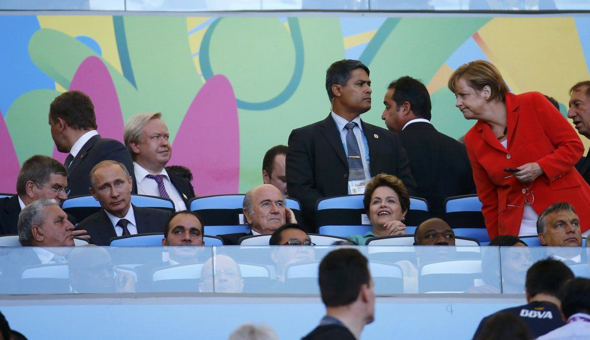Palco en el estadio Maracaná: ¿Y Cristina Fernández de Kirchner?