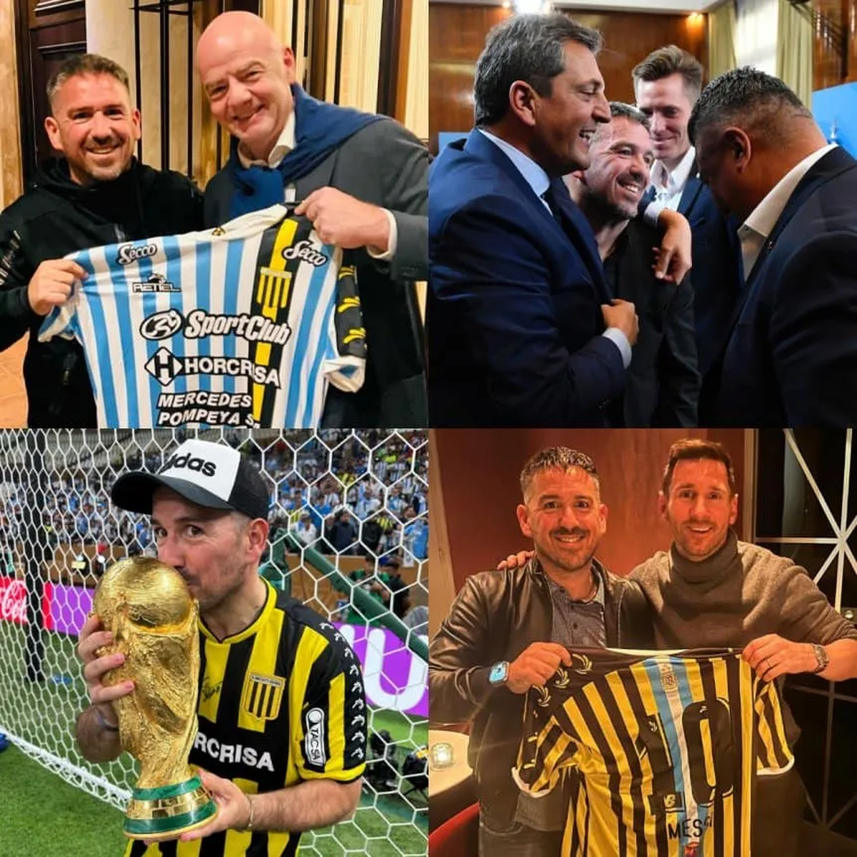 Escenas de la vida de Maximiliano Levy: Gianni Infantino, Lionel Messi, Claudio Tapia, Sergio Massa.... Escenas de la vida de Maximiliano Levy: Gianni Infantino, Lionel Messi, Claudio Tapia, Sergio Massa....