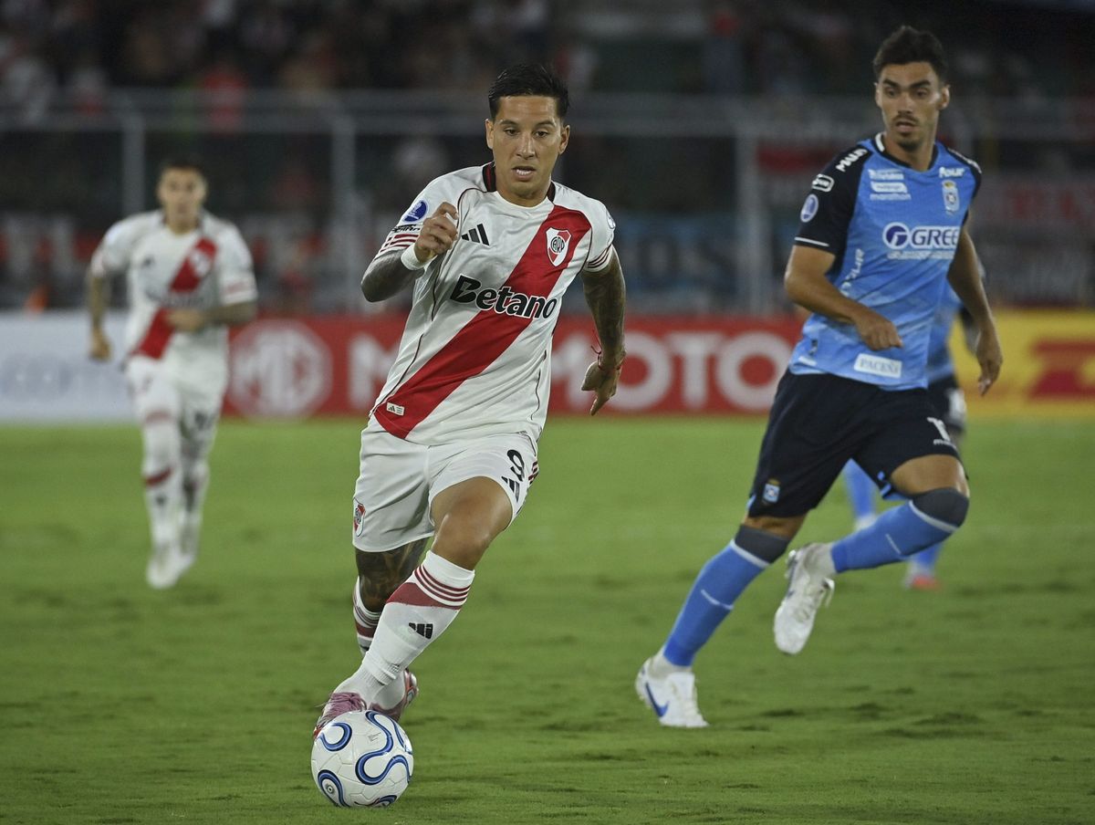 Driussi abrió el marcador Driussi abrió el marcador