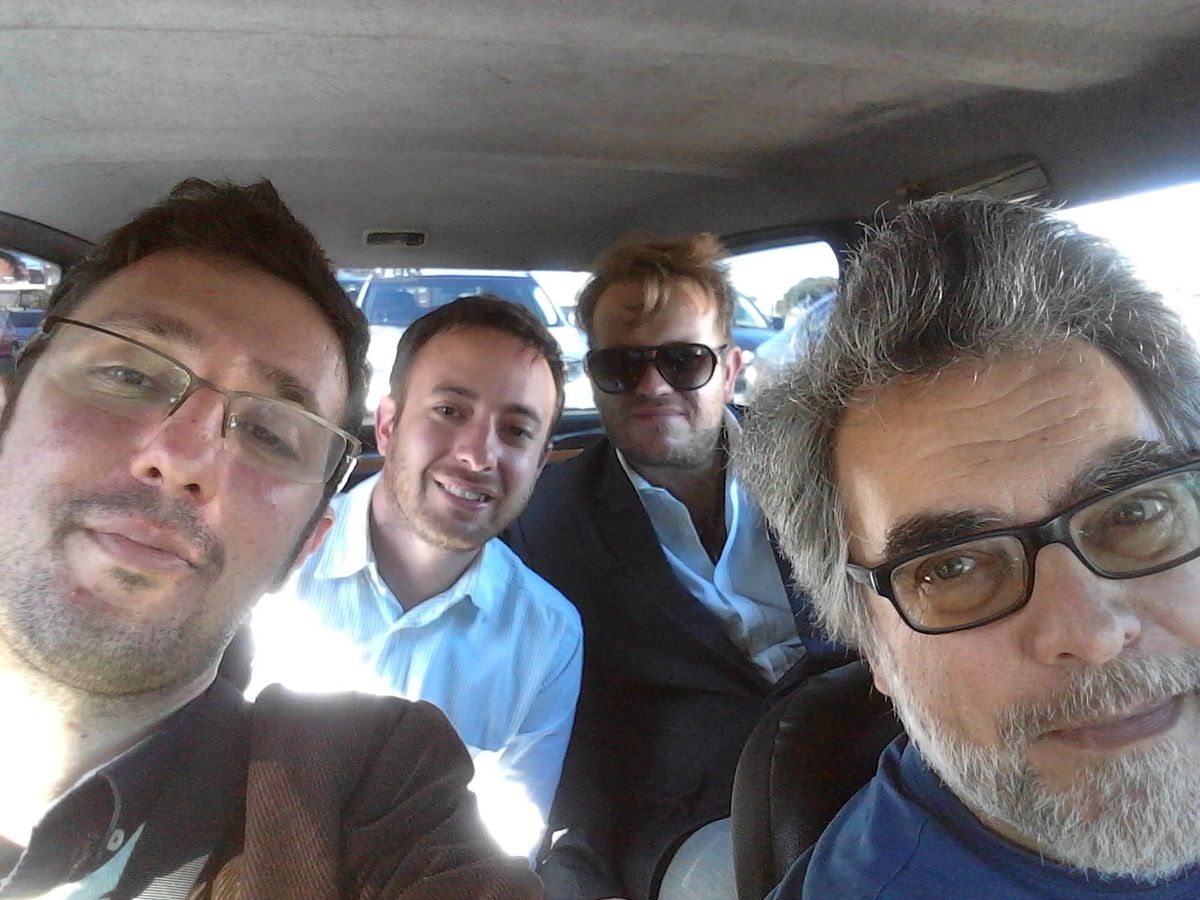 Femicida Pablo Laurta con Agustín Laje y Nicolas Márquez. Femicida Pablo Laurta con Agustín Laje y Nicolas Márquez.