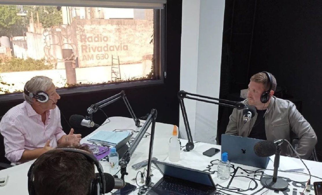 Pase explosivo: Marcelo Longobardi se peleó con Jonatan Viale en Radio Rivadavia y se fue del aire. (Foto: Radio Rivadavia)