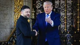 Zelensky atónito en USA ante comentario de Donald Trump sobre Putin durante la negociación de paz