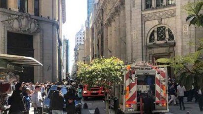 Se incendia el Banco Nación y comenzaron las teorías: