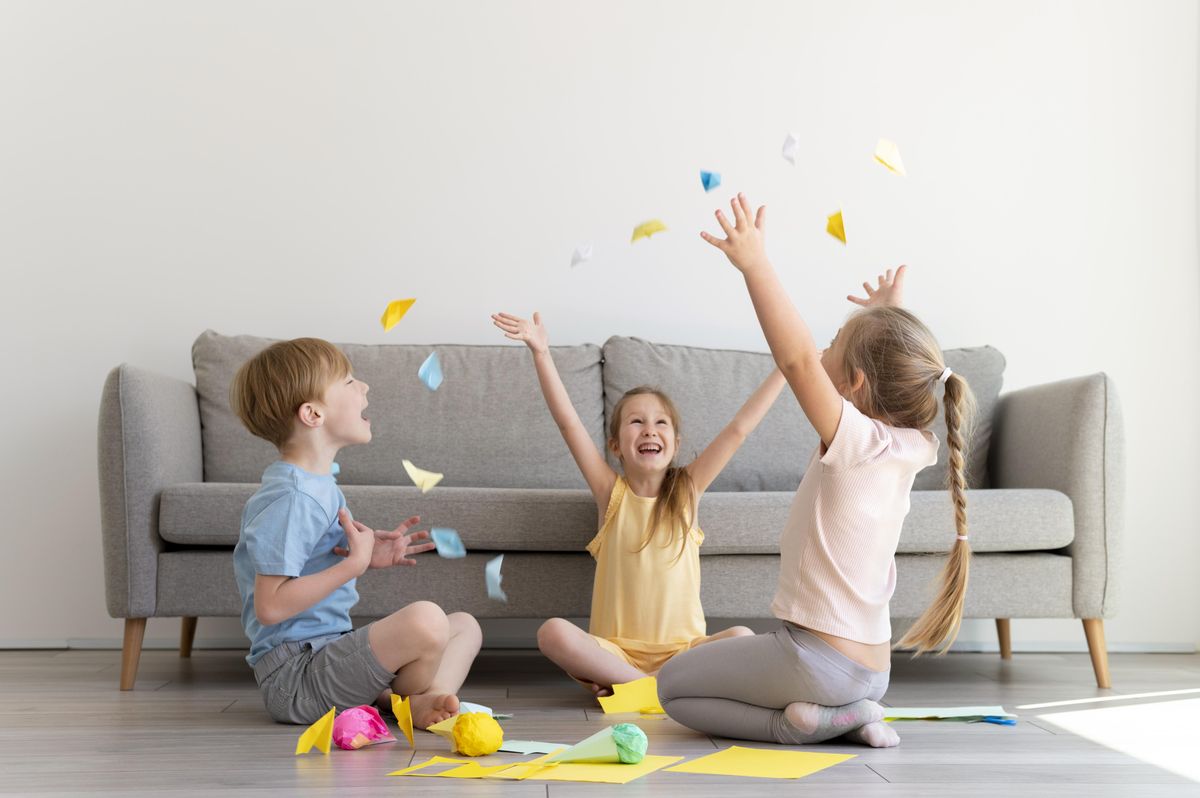 Ideas fáciles para alejar a los niños de las pantallas / Imagen de Freepik.