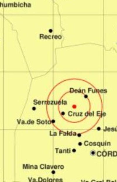 Córdoba sacudida por fuerte temblor: Qué detalles reveló INPRES