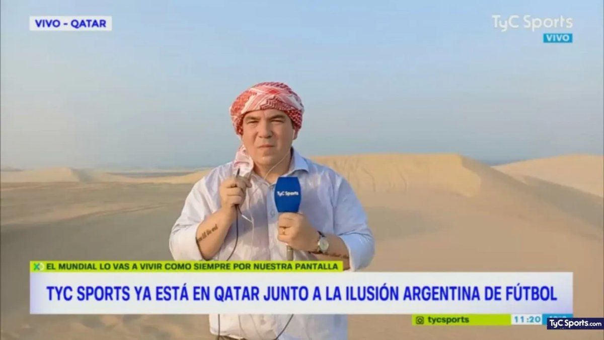 TyC Sports envió a un importante equipo a Qatar.&nbsp;