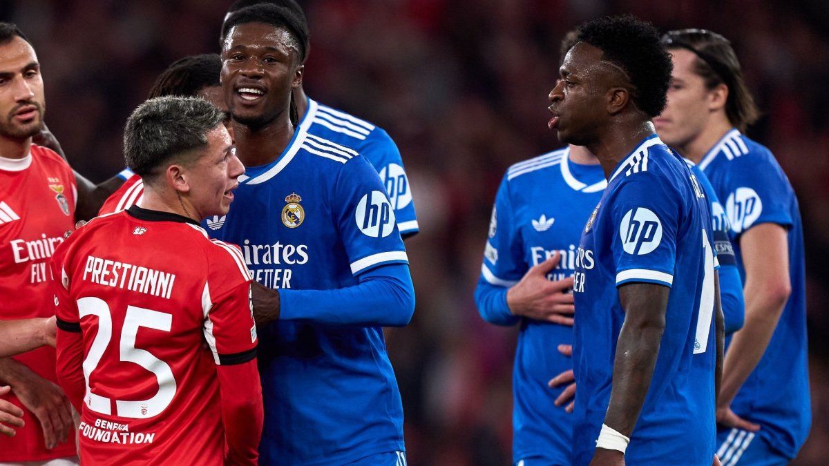 Conmoción por lo que dijo Gianluca Prestianni de UEFA. Conmoción por lo que dijo Gianluca Prestianni de UEFA.