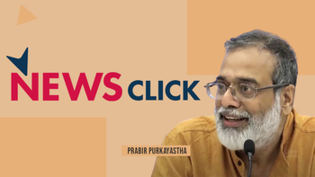 El editor del sitio NewsClick, Prabir Purkayastha, crítico del gobierno indio. El editor del sitio NewsClick, Prabir Purkayastha, crítico del gobierno indio.