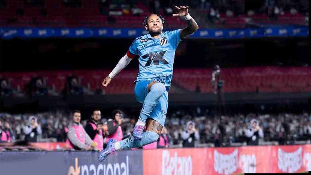 Neymar se lució en la victoria del Santos ante Juventude 3-1 y le lanzó un fuerte mensaje a Carlo Ancelotti para volver a la Selección de Brasil. Neymar se lució en la victoria del Santos ante Juventude 3-1 y le lanzó un fuerte mensaje a Carlo Ancelotti para volver a la Selección de Brasil.