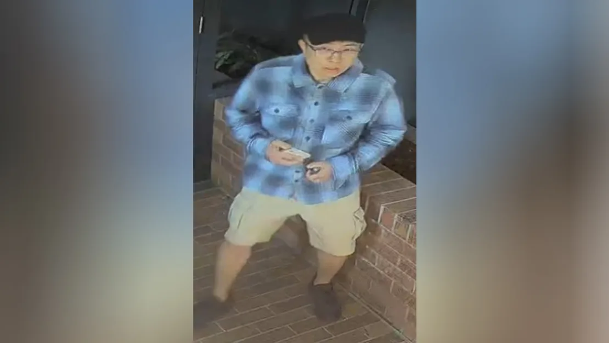 Imagen del sospechoso capturado por las cámaras. Imagen del sospechoso capturado por las cámaras.