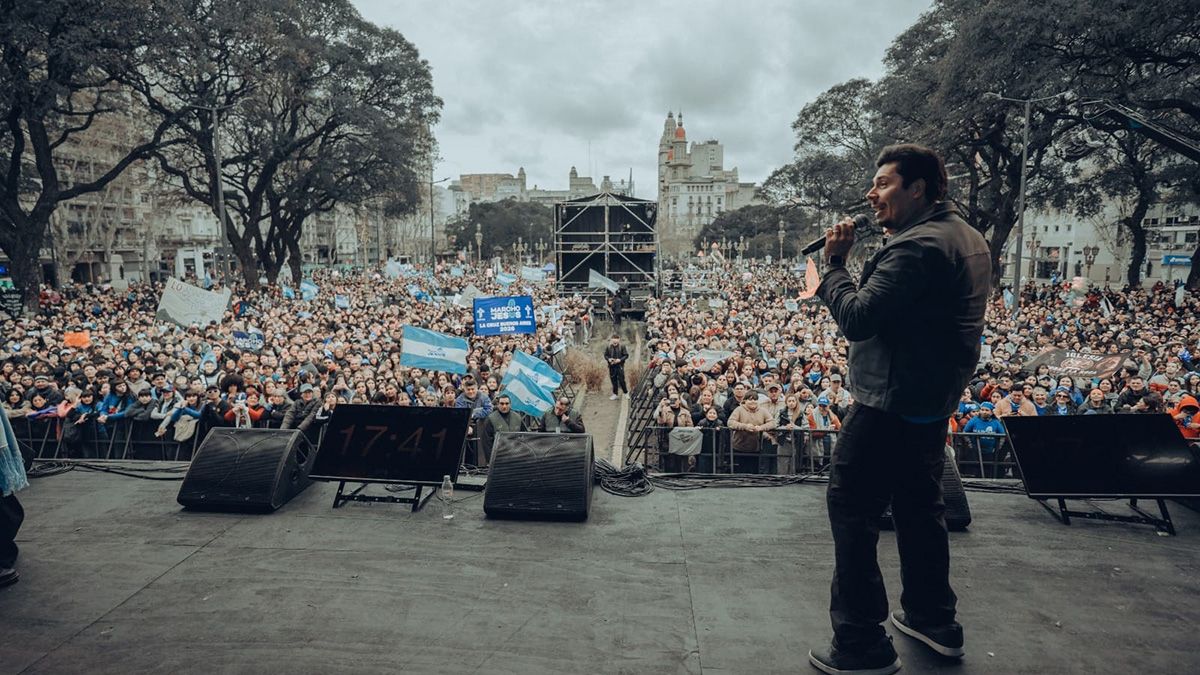 Una multitud colm&oacute; las calles de Buenos Aires en una hist&oacute;rica edici&oacute;n de Marcho por Jes&uacute;s para compartir una jornada de fe y oraci&oacute;n.