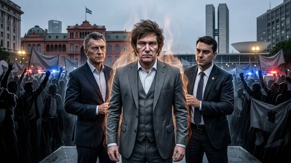 Javier Milei ante la tormenta perfecta.&nbsp;