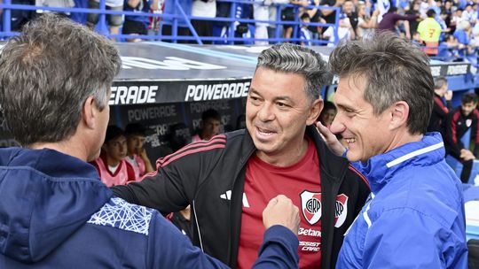 El River de Marcelo Gallardo visita al Vélez de Guillermo Barros Schelotto El River de Marcelo Gallardo visita al Vélez de Guillermo Barros Schelotto