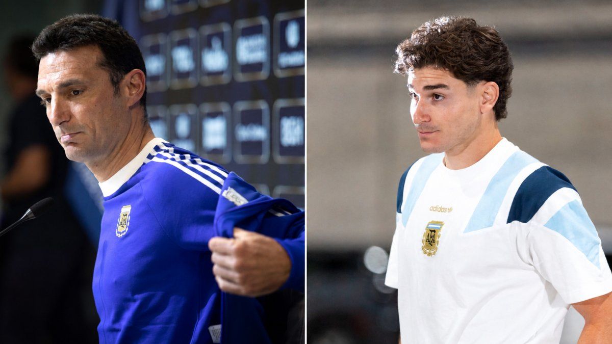 No gustó nada: Lionel Scaloni y la reunión con Julián Álvarez tras su frase de salida