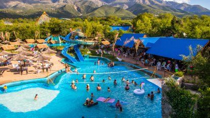 Increíble parque acuático en medio de las sierras de Córdoba