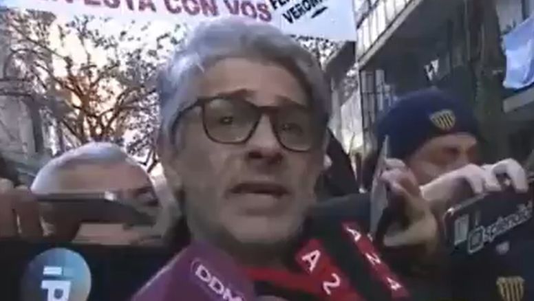 Pablo Echarri cruzó tajante a un periodista de A24 tras criticar su defensa a Cristina Kirchner