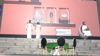 Una boda en el metaverso. Una boda en el metaverso.