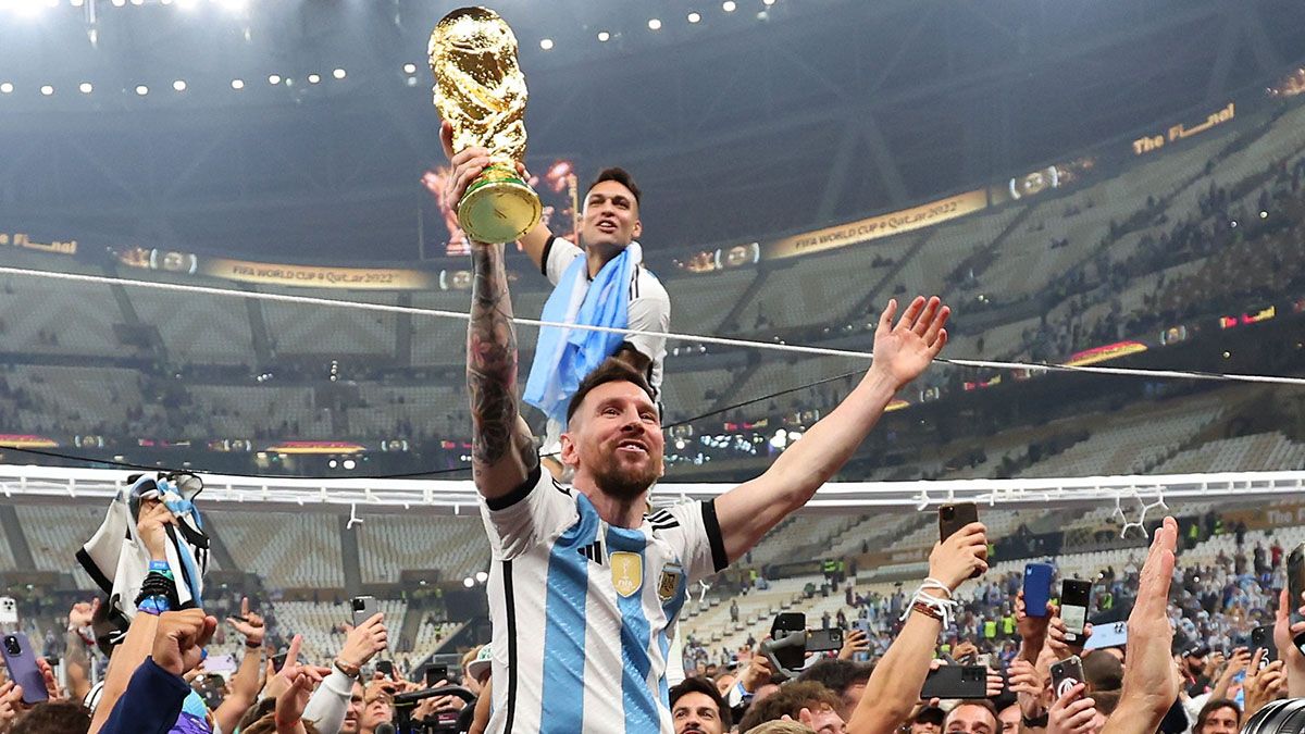 Argentina se consagró campeón del mundo en Qatar 2022, bordó su tercera estrella y fue misión cumplida para Lionel Messi en su última copa. (Foto: Noticias Argentinas/REUTERS)