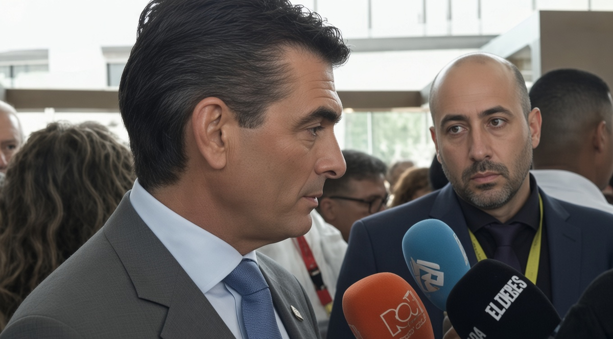 Presidente Rodrigo Paz y Fernando Cerimedo