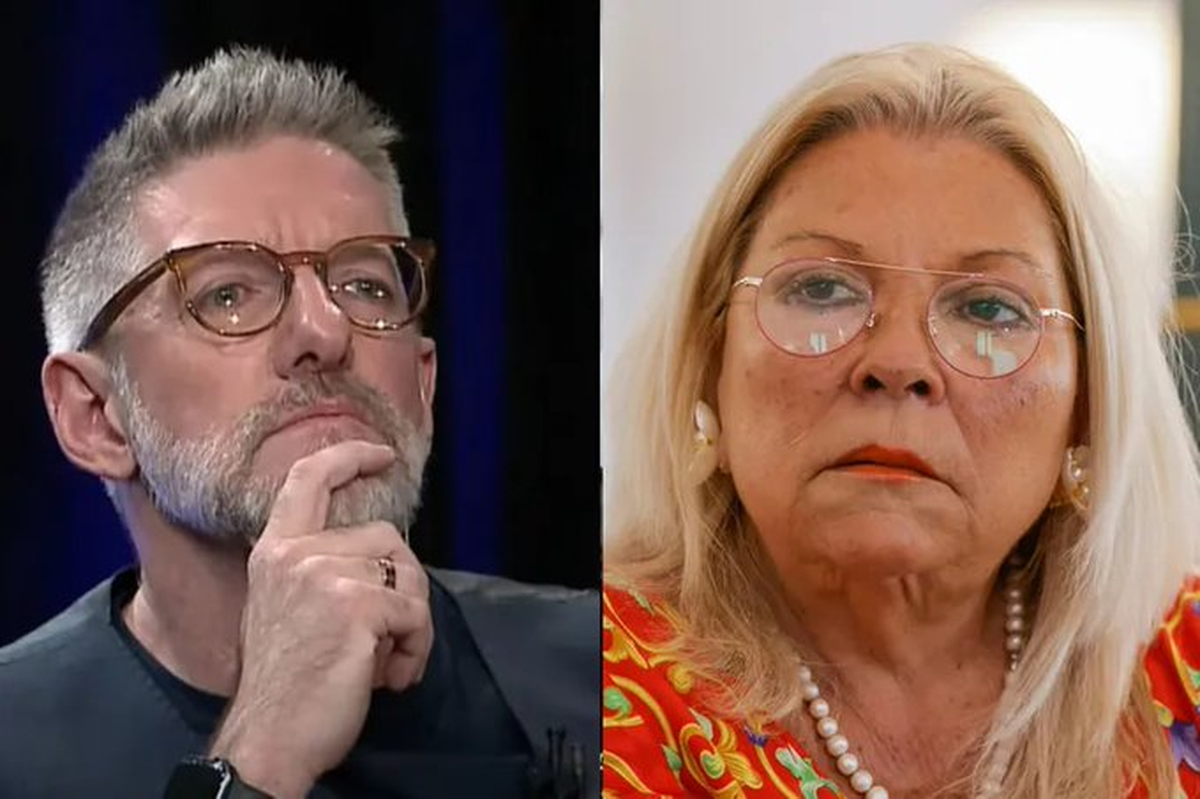 Luis Novaresio y Elisa Carrió Luis Novaresio y Elisa Carrió