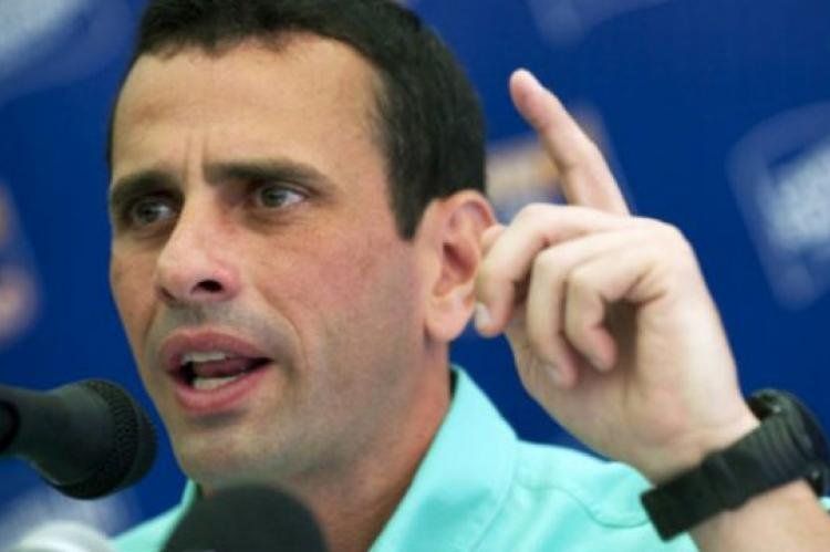 Henrique Capriles Radonski.