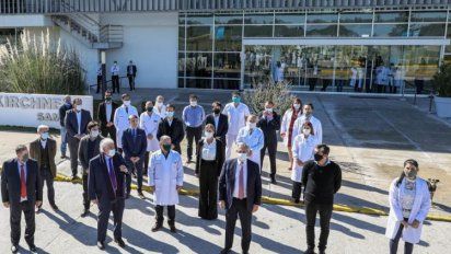 Alberto Fernández visitó el Hospital Cuenca Alta “Néstor Kirchner”