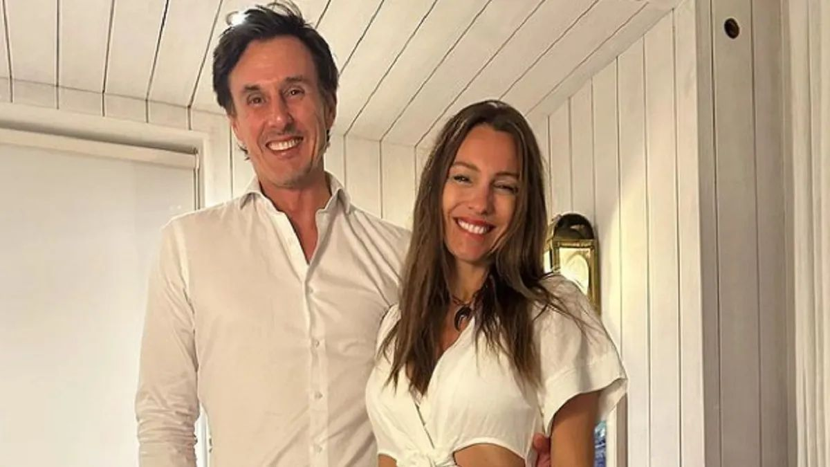 Pampita y Roberto García Moritán. Pampita y Roberto García Moritán.