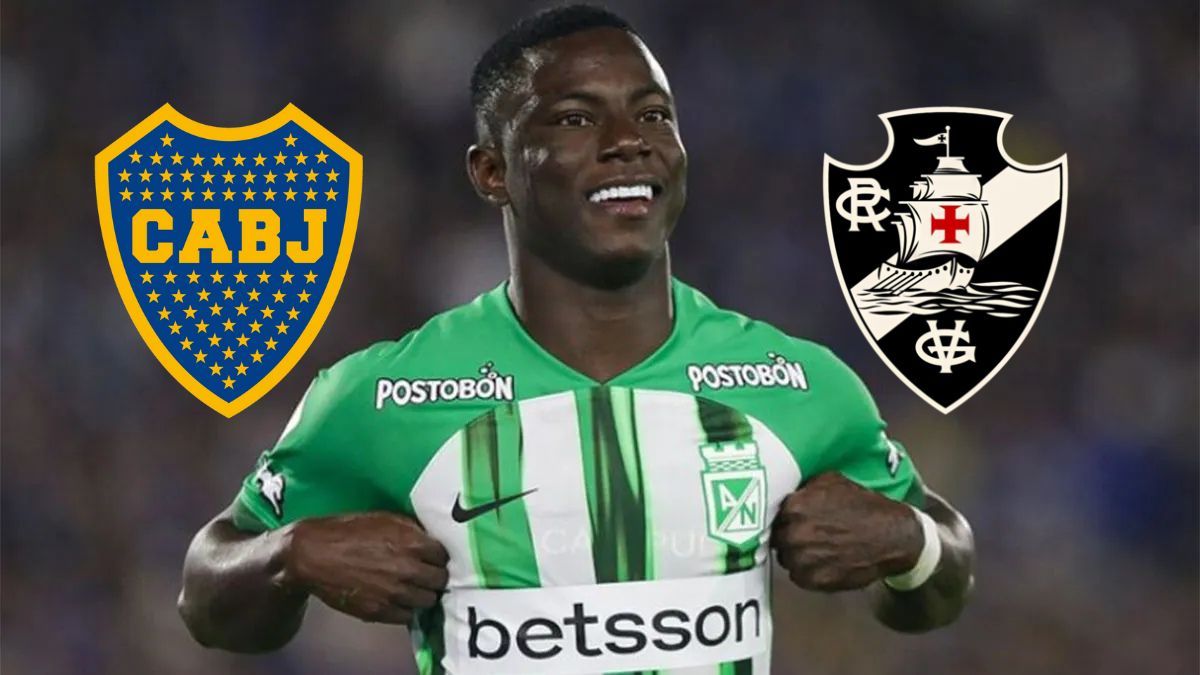 Marino Hinestroza definió dónde jugará tras las ofertas de Boca y Vasco da Gama.