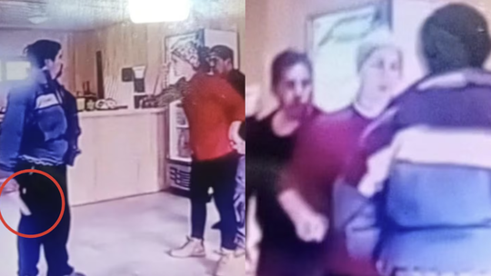 La insólita pelea política quedó registrada en un video que es viral.