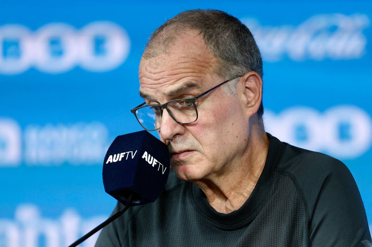 Marcelo Bielsa, entrenador de Uruguay