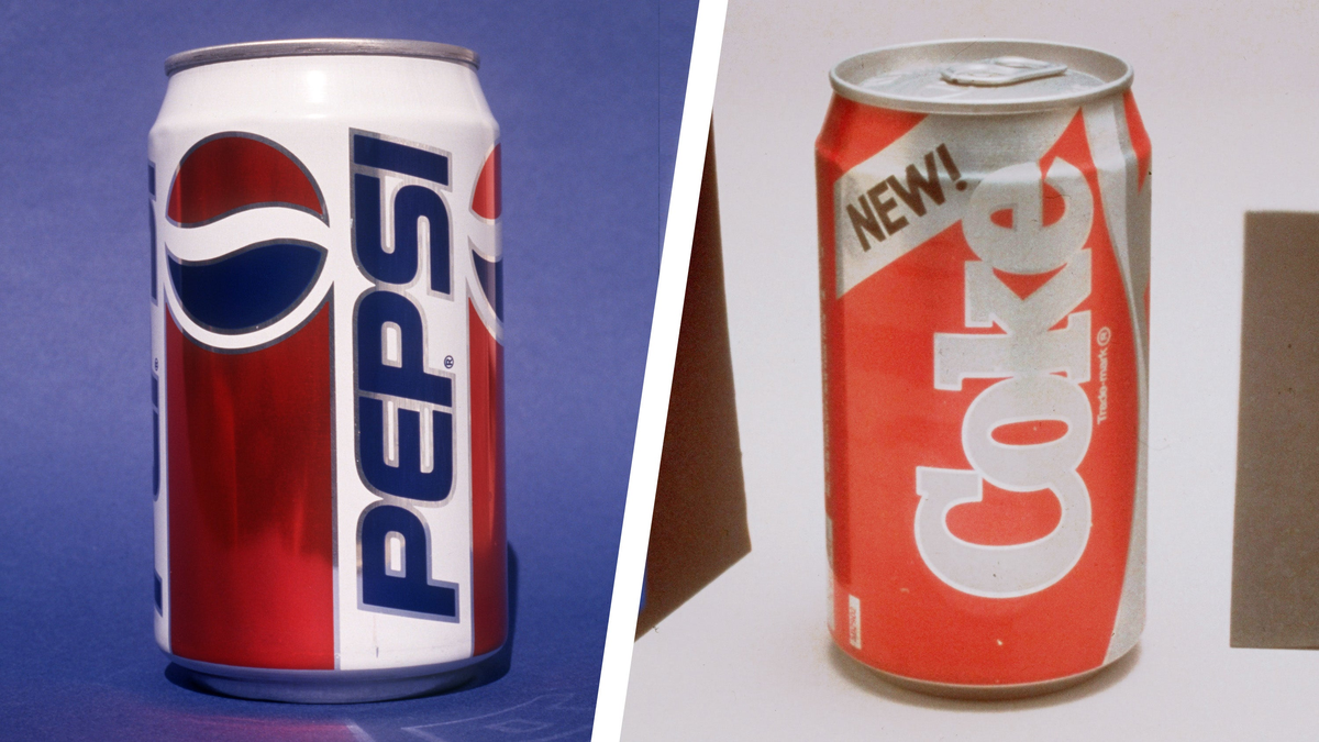 Temiendo perder a sus consumidores, Coca-Cola lanz&oacute; "New Coke" en 1985 para competir con Pepsi. Los resultados no fueron los esperados y pronto el nuevo producto tuvo que ser retirado.