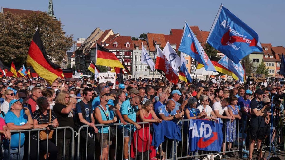 El AfD avanza en Alemania. El AfD avanza en Alemania. 