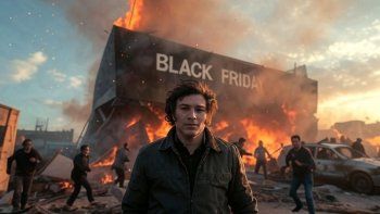 Black Friday bajo llamas: Javier Milei resiste en medio del fuego y un déjá vu de los '80