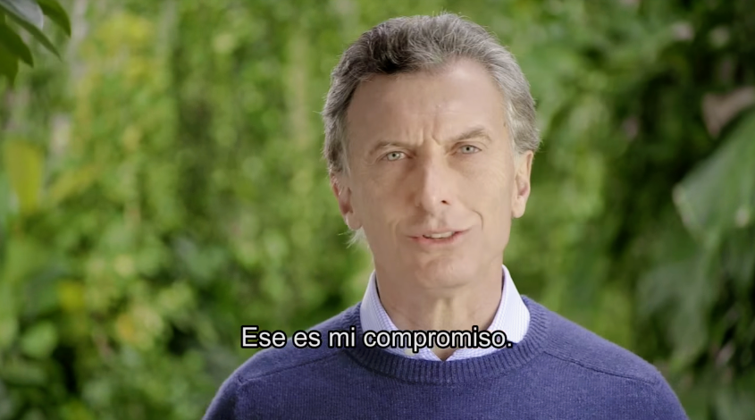 Mauricio Macri, entonces jefe de Gobierno porteño.