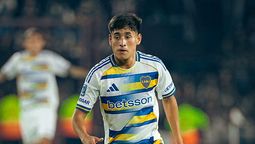 Tomás Aranda tuvo un gran debut como titular y fue clave para el triunfo de Boca
